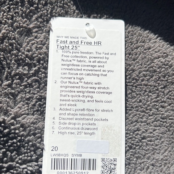 lululemon athletica Blue Leggings - Picture 5 of 5